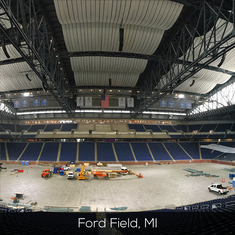 our work on the ford field
